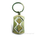 Metal Keychain, Made of Iron, Brass, Copper and Zinc Alloy, Suitable for Souvenir